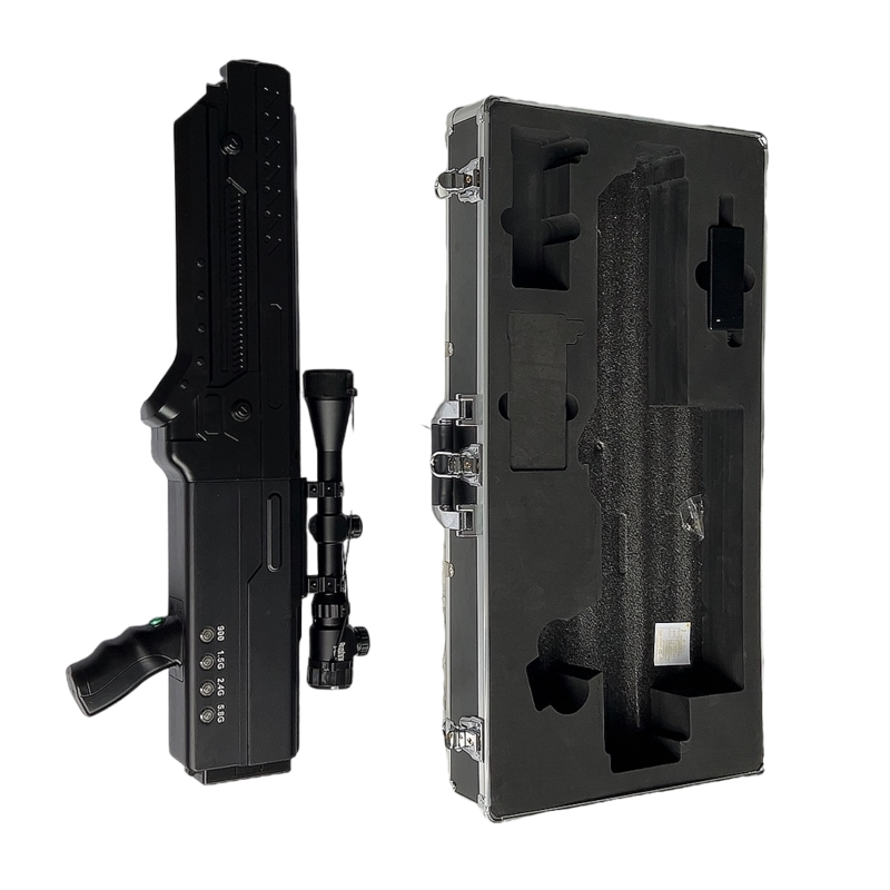  邓州手持便携式枪型低空防御反制四通道A型